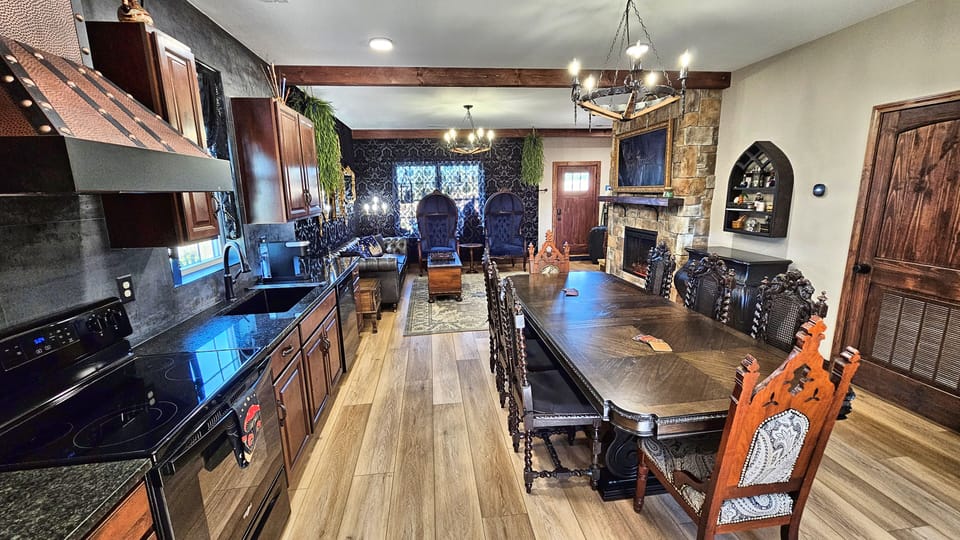 First floor open floorplan