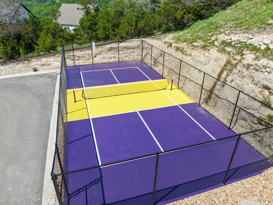 [Pickleball Court] Challenge family members to active matches on the resort's dedicated outdoor pickleball court.