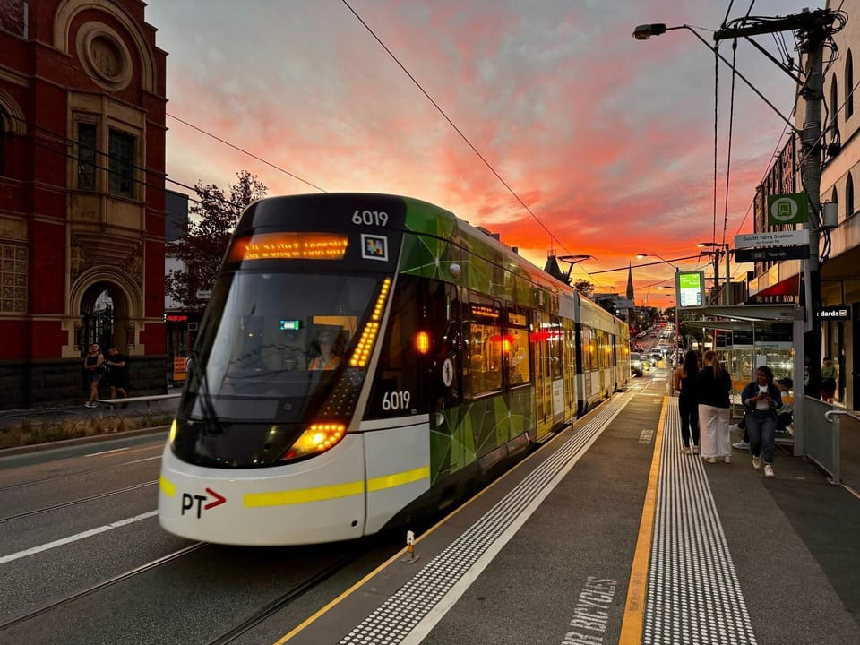 Nearby South Yarra and extensive tram network