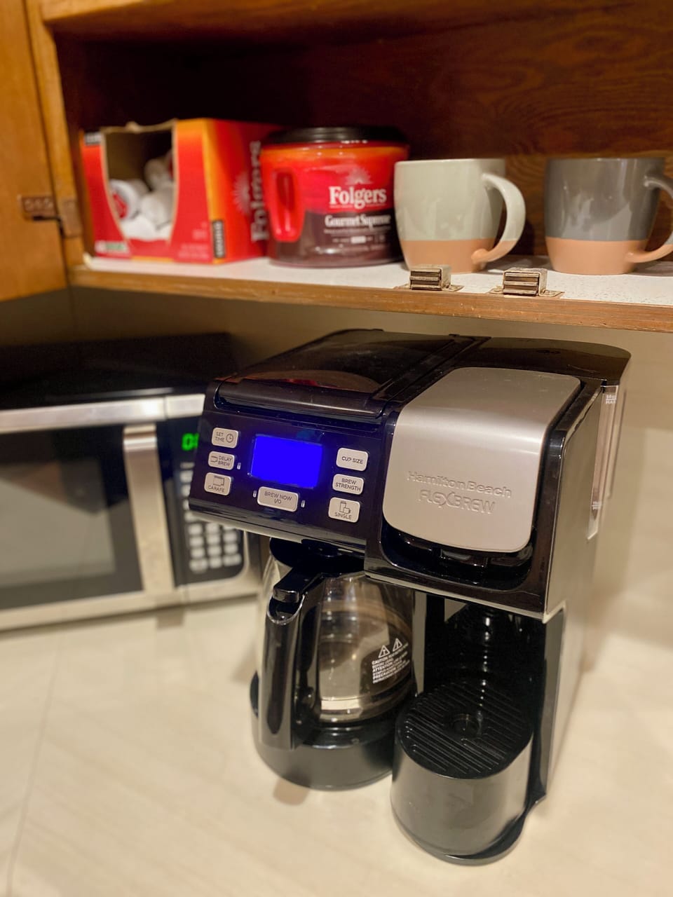 Yes! Coffee in whatever size you prefer!