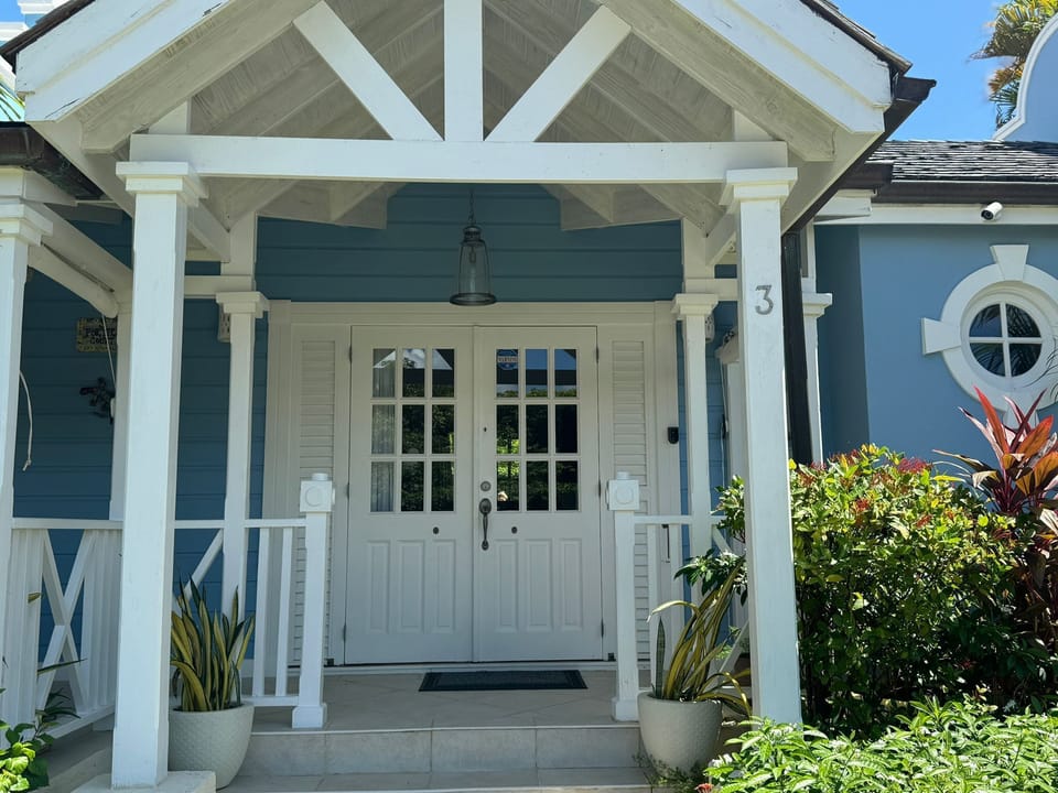 Front doors and steps