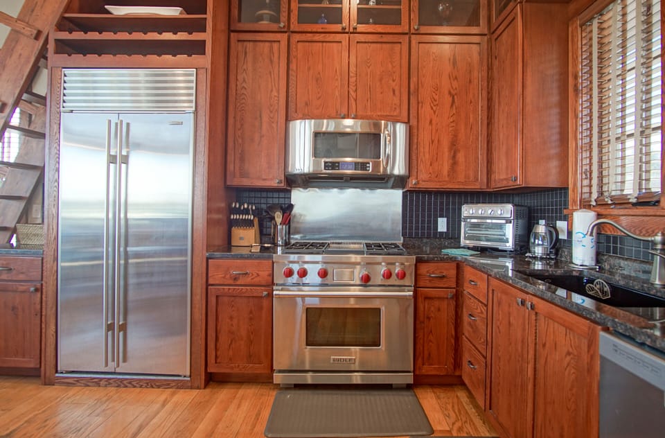 A gourmet kitchen designed to delight even the most discerning chef.