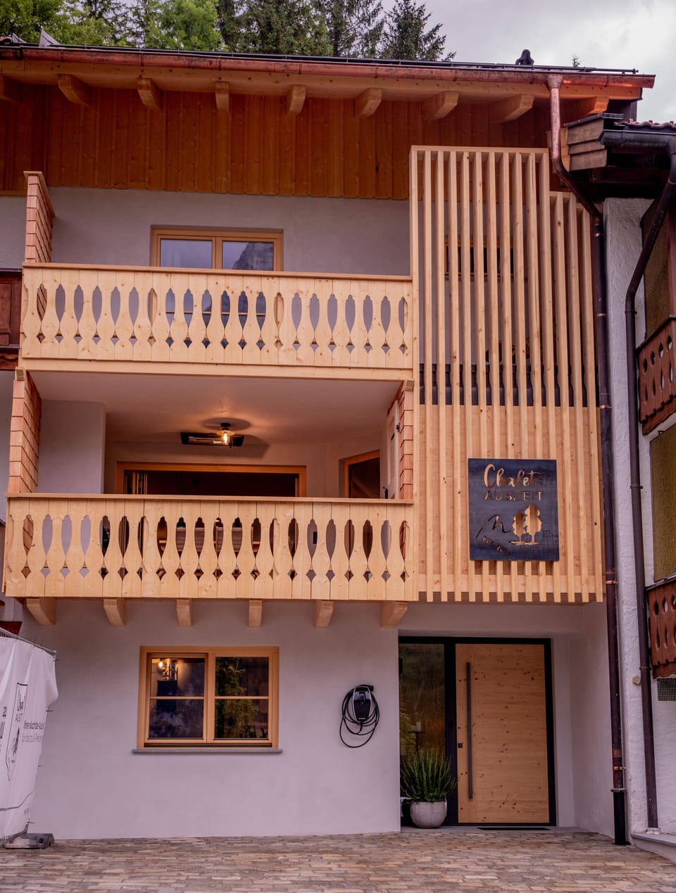Exterior detail