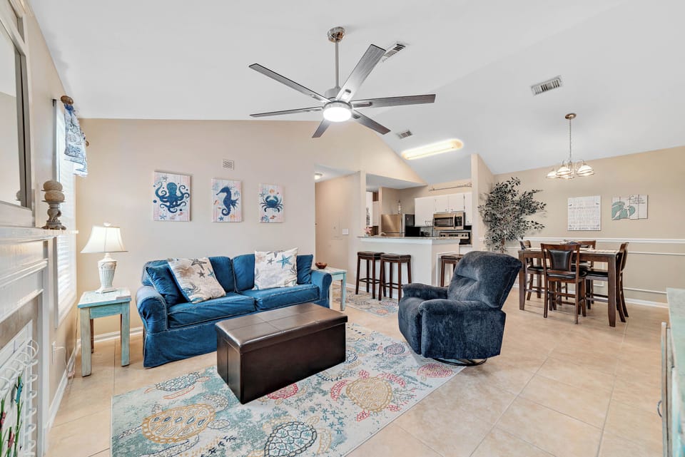 Our magnificent coastal retreat is thoughtfully furnished and decorated to provide the perfect backdrop for your relaxing getaway.