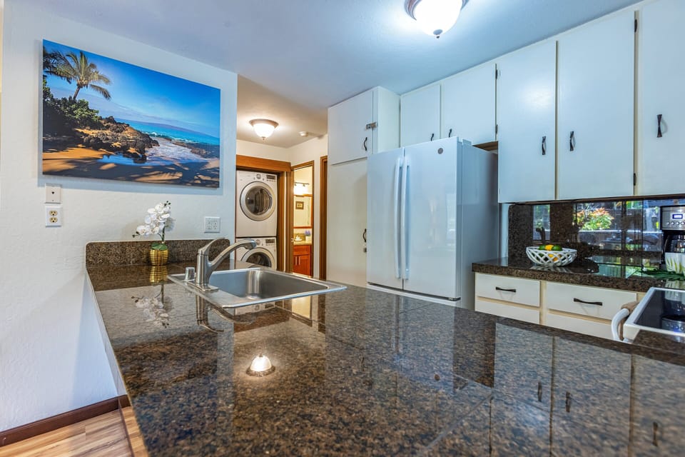 Ample counter space makes meal prepping a breeze