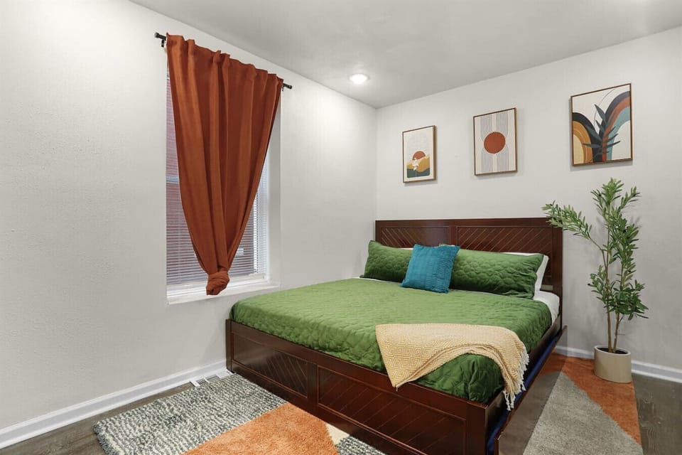 Elevate your getaway in our king bedroom, downstairs on the main floor.