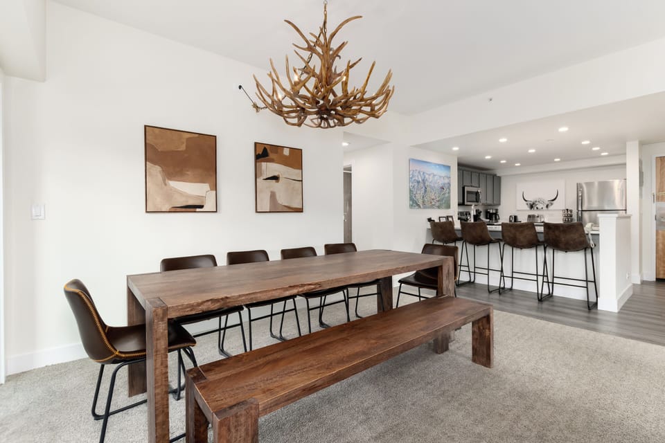 Dining room table for 10 people
