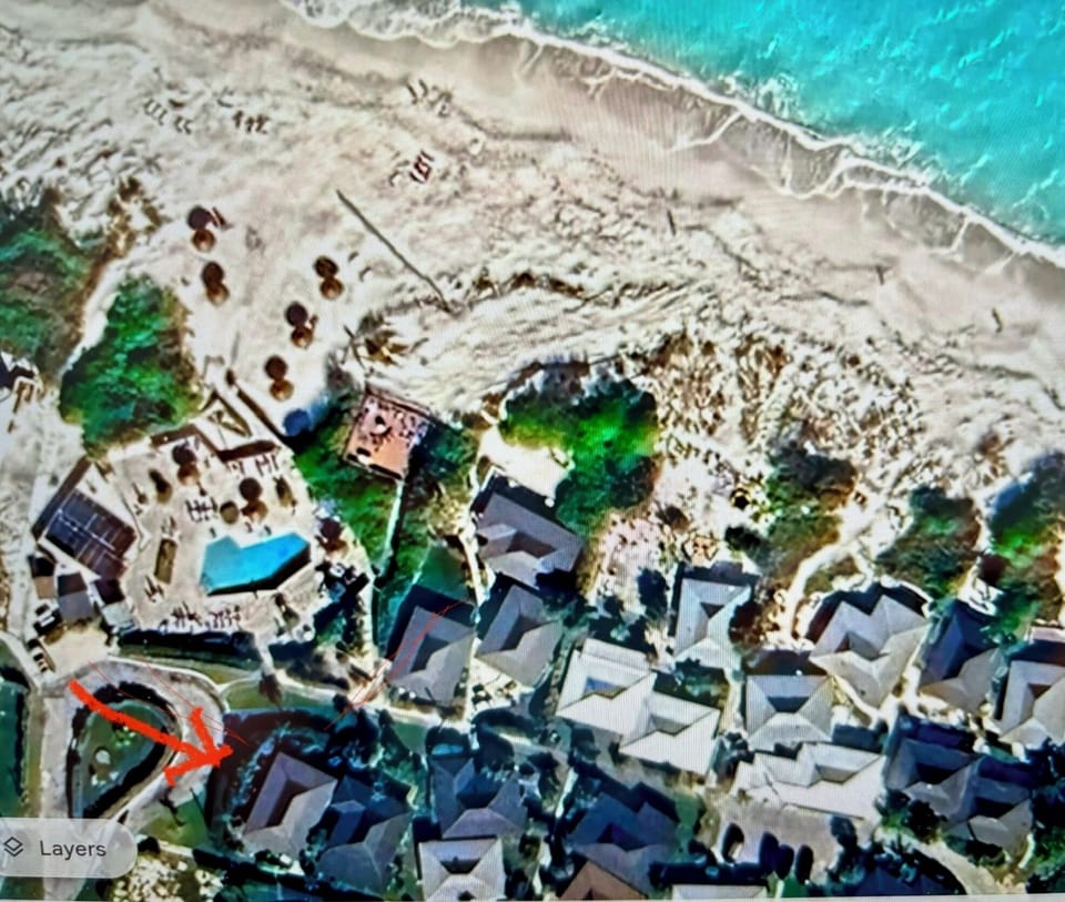 Aerial Photo of Villa Location