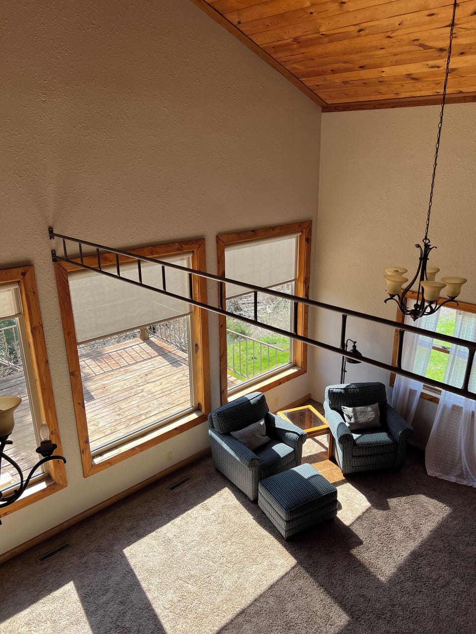 Living Room from the Loft