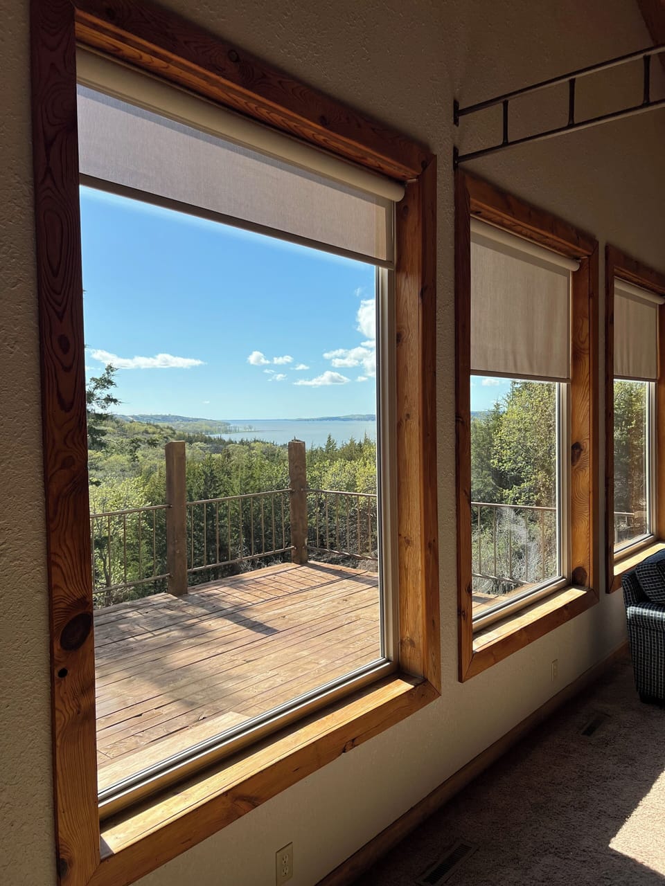 View of Lewis and Clark Lake from the Living Room