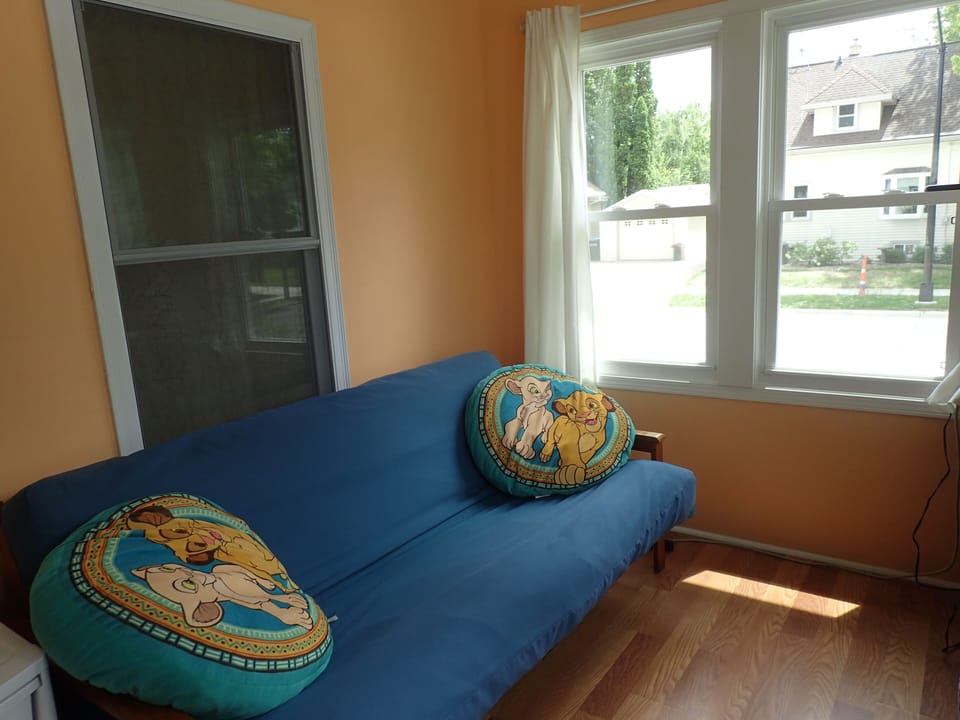 Porch with futon
