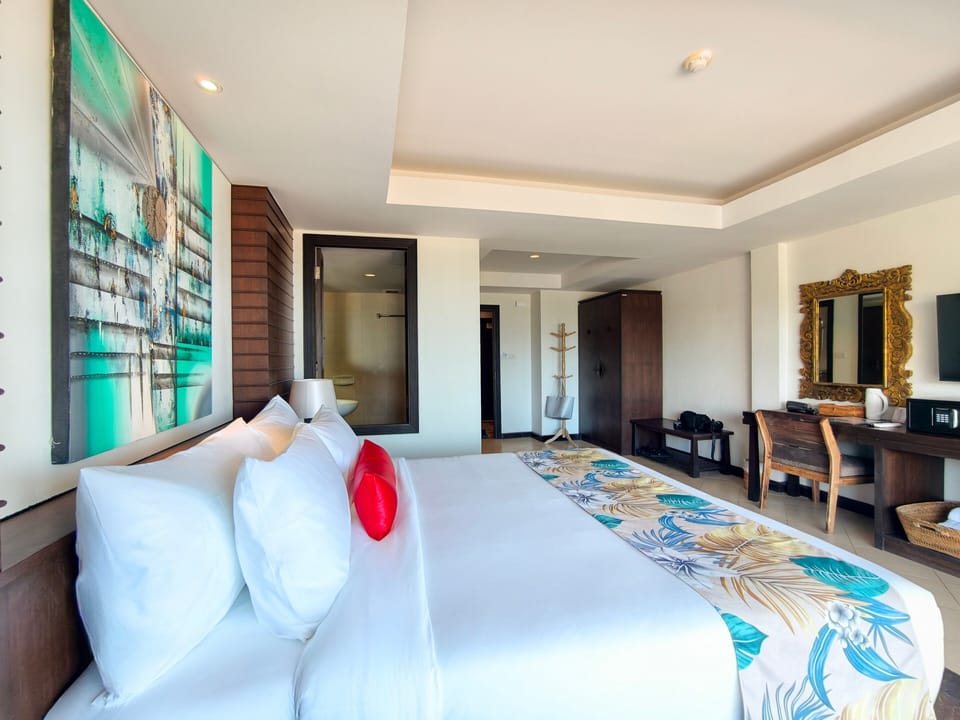 Superior Double with Mountain View | In-room safe, desk, blackout drapes, free cribs/infant beds