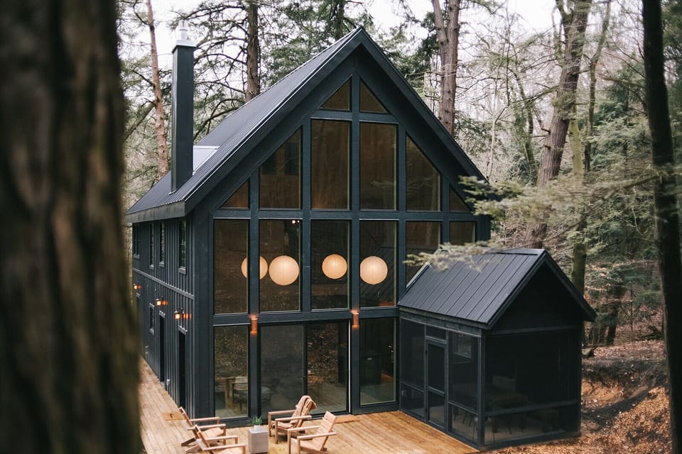 View from the private sand dunes