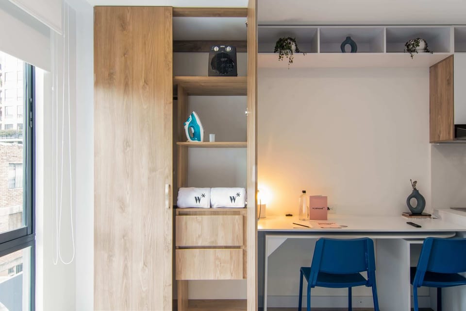 Equipped bedroom