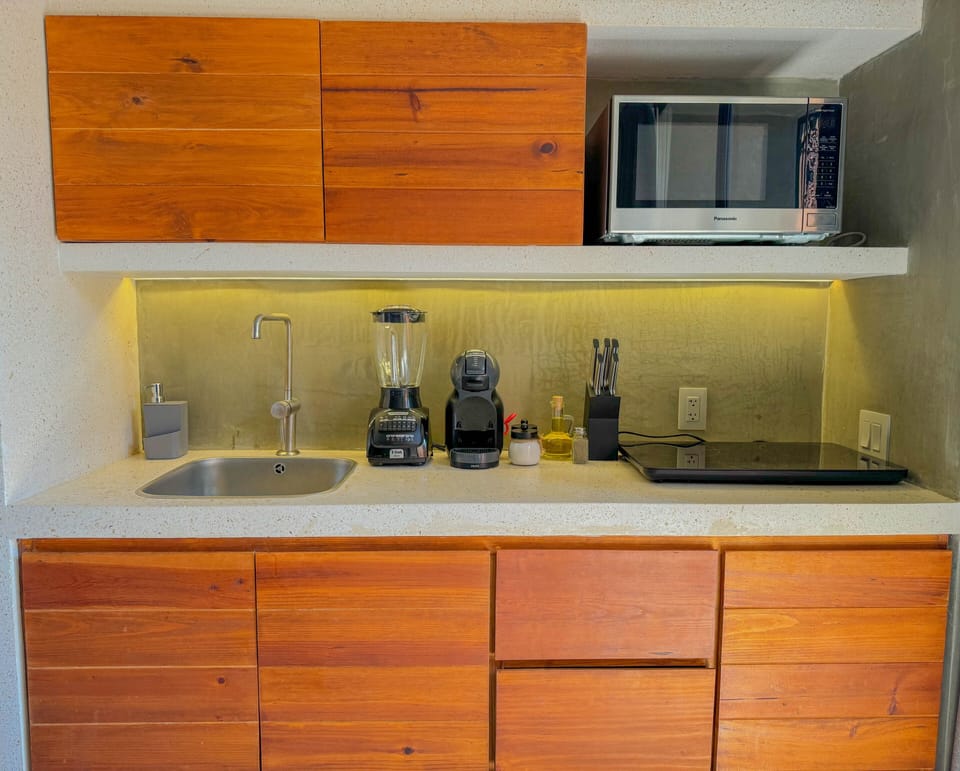 Classic Room | Private kitchenette | Mini-fridge, microwave, coffee/tea maker, blender