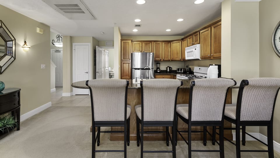 Breakfast bar seating