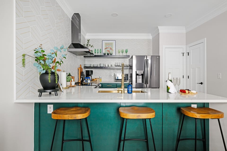Bar Seating for 3