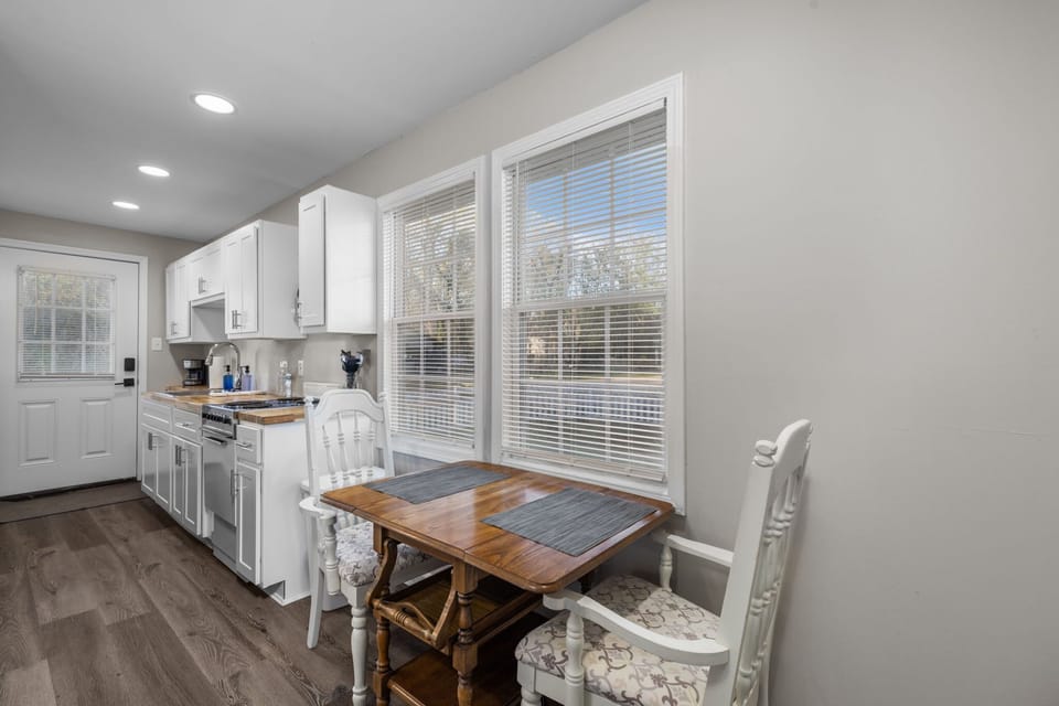 Dining room seating for 2
