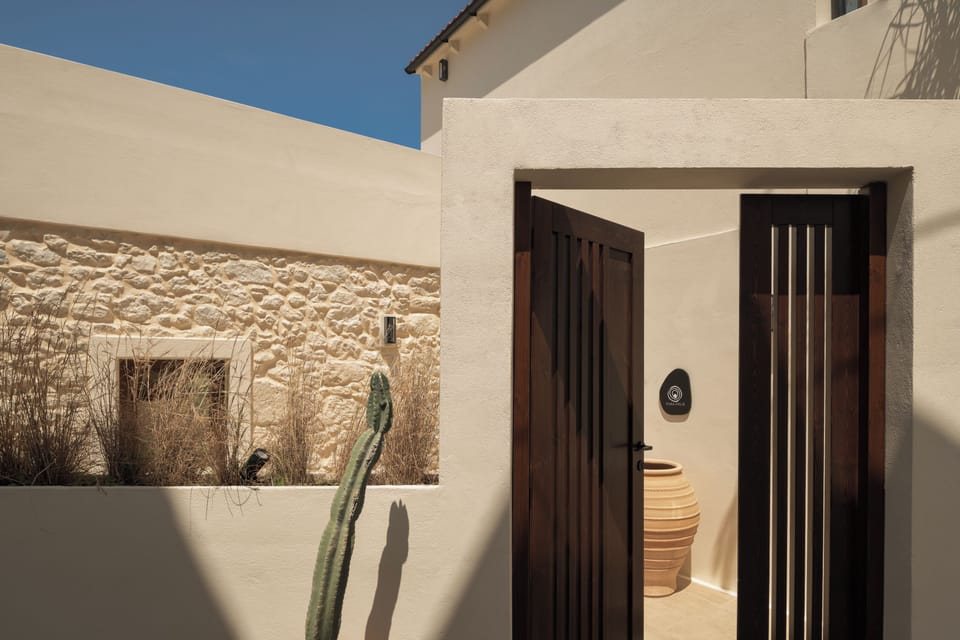 Casa Feliz Crete Entrance