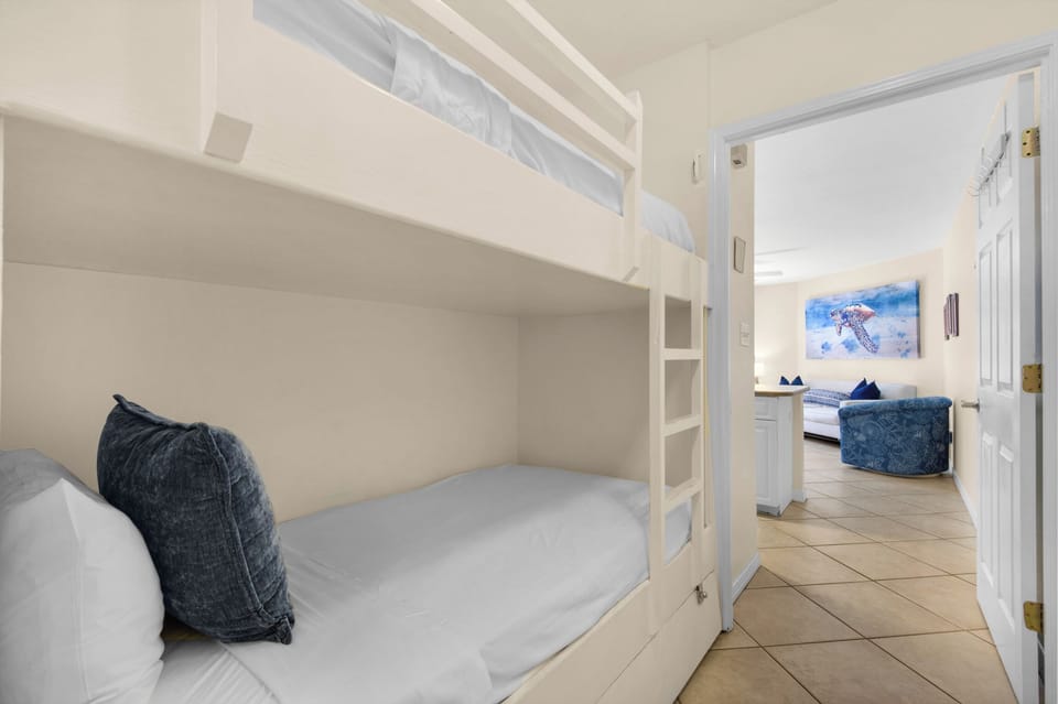 Bunk beds in the hall