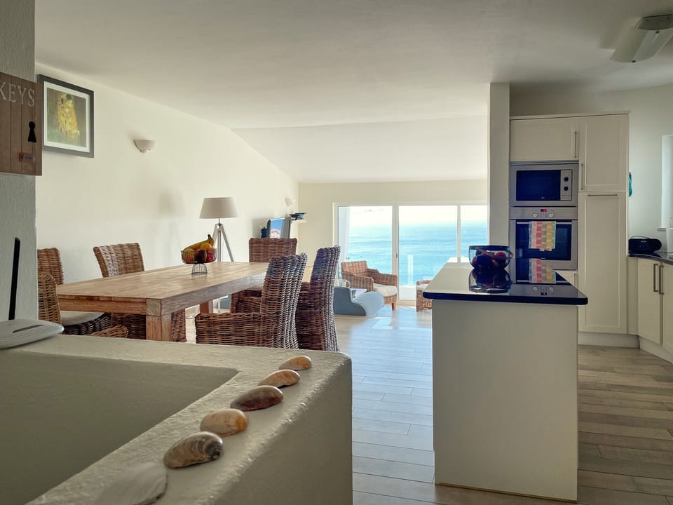 Open-plan living area of the Colina Mar 