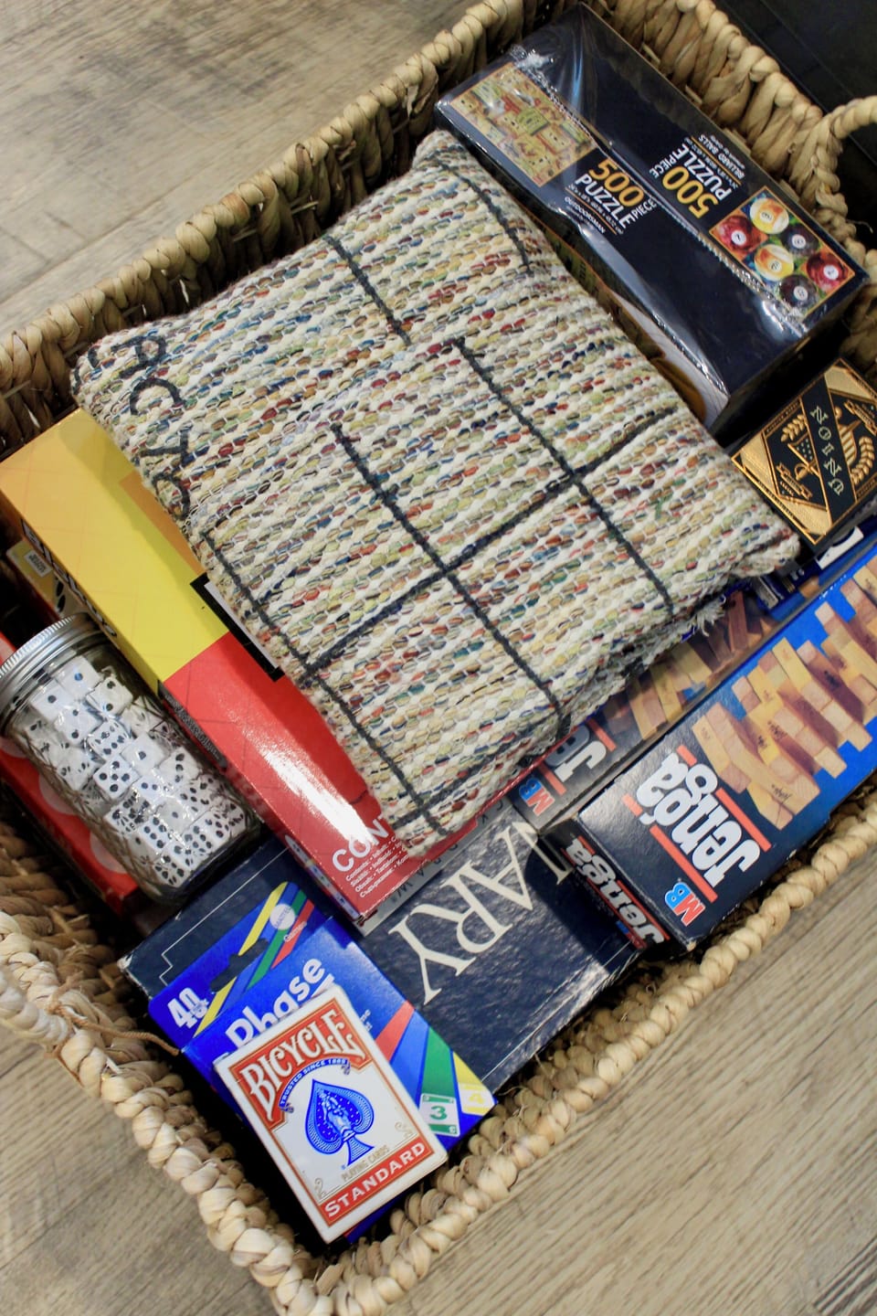Cozy up by the indoor fireplace and enjoy a selection of fun games.