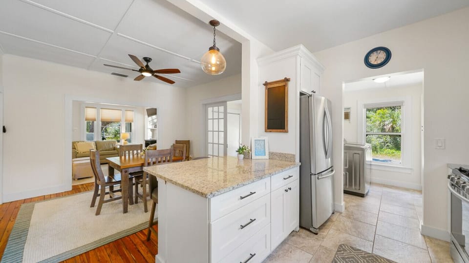 Open dining space