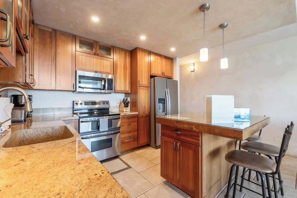 Granite countertops, stainless appliances, custom cabinetry, and everything needed to feel right at home.
