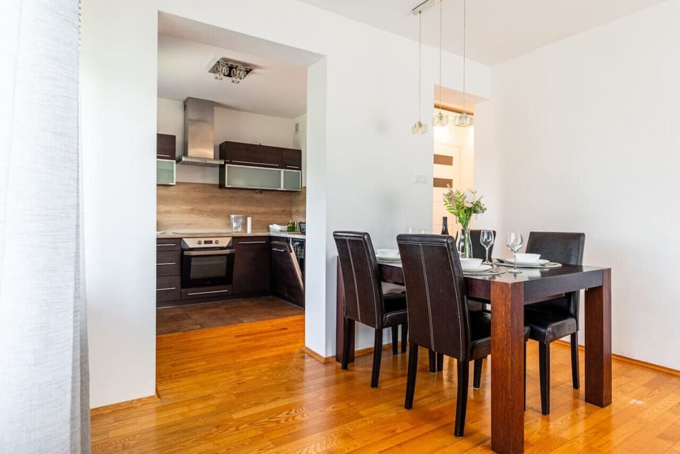 Comfortable Living Room with Sofa Bed and Smart TV | Book Now with RENTUJEMY