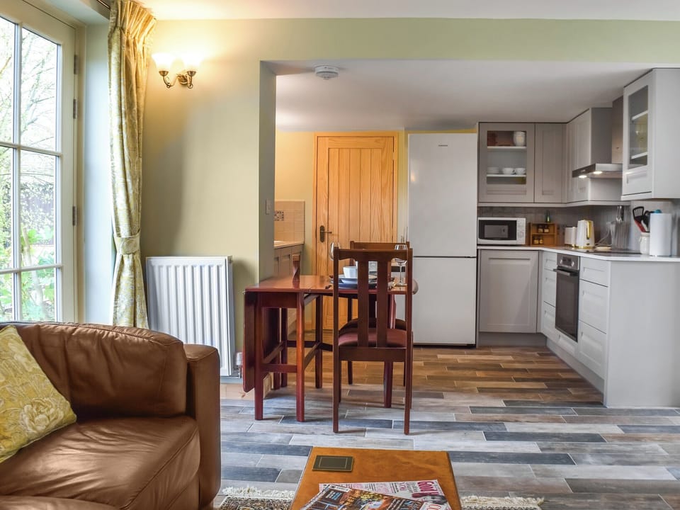 Open plan living space | The Coach House Annexe - Malpas Retreats, Tilston, near Malpas