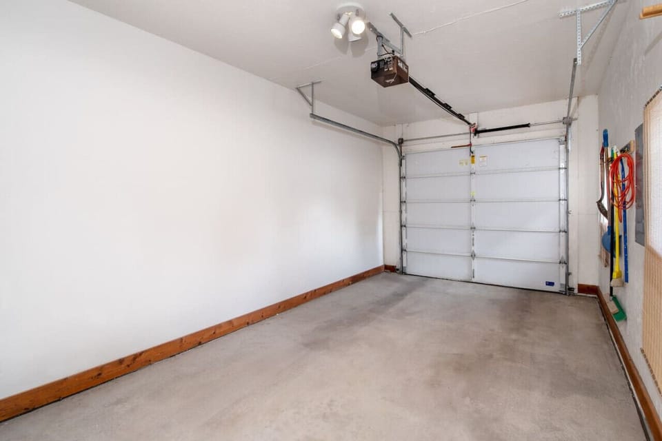 1 car attached garage