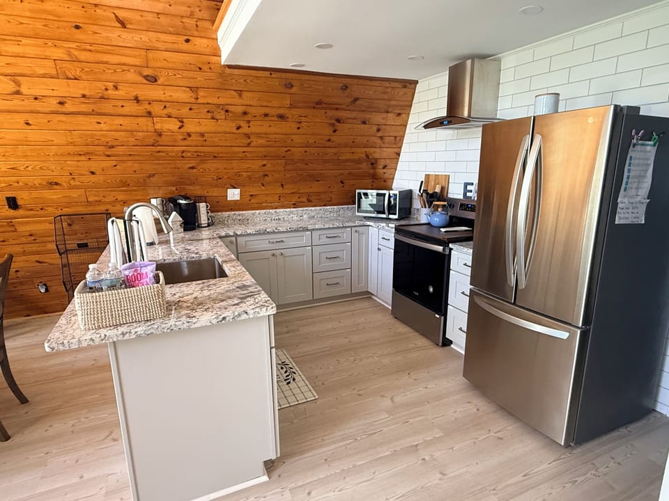 Updated kitchen for 2026, New cabinets and countertops.