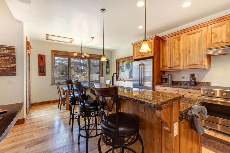 Additional comfy bar seating