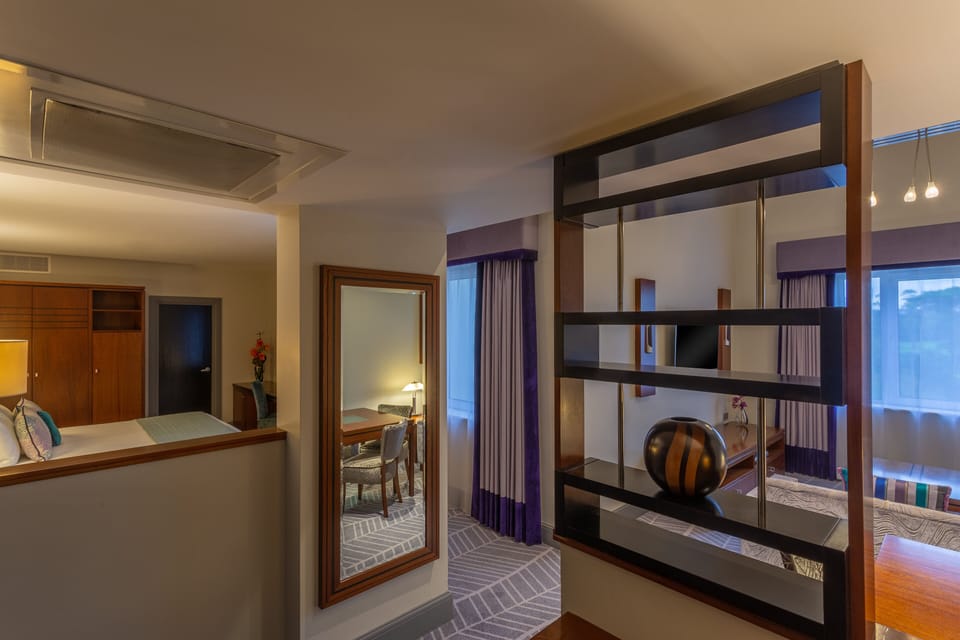 Junior Suite, 1 King Bed, Park View | Hypo-allergenic bedding, minibar, in-room safe, desk