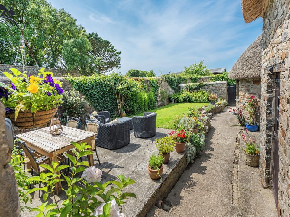 Patio | East Titchberry Cottage, Hartland