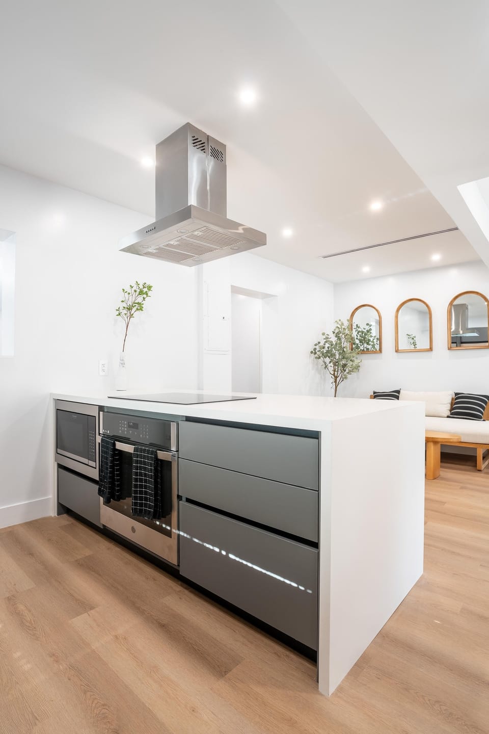 Kitchen with everything you need to cook for your group. 