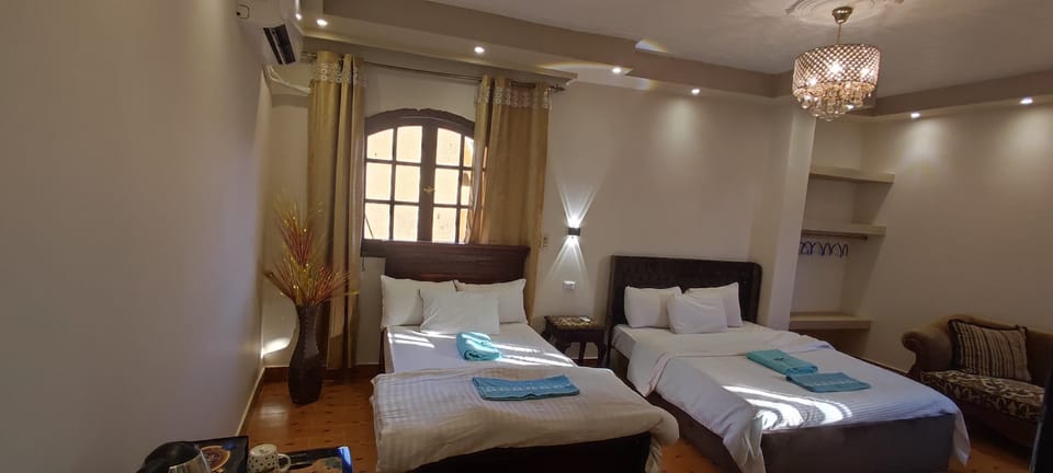 Individually decorated, individually furnished, blackout drapes
