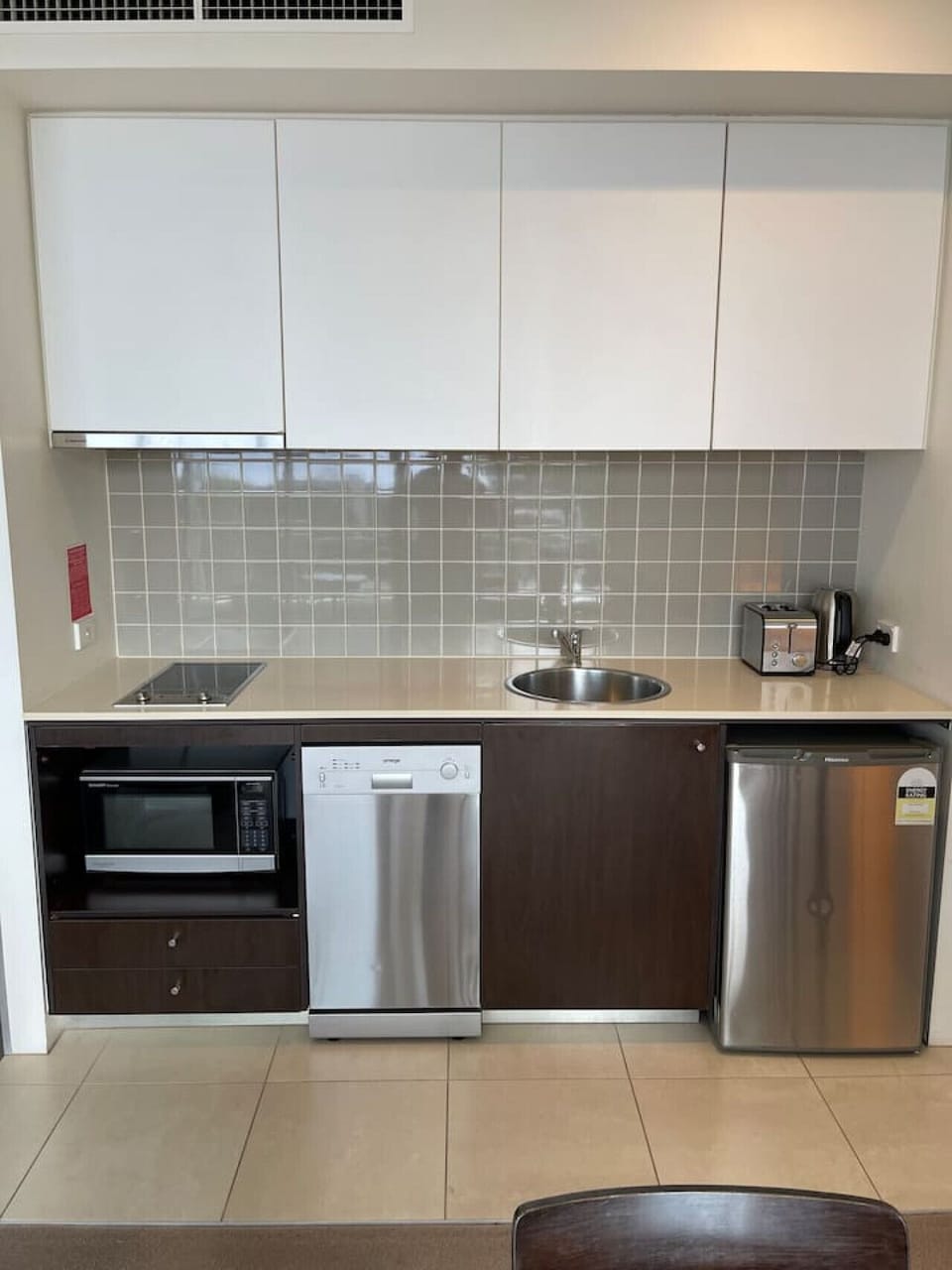 Sleek & Practical Kitchenette
