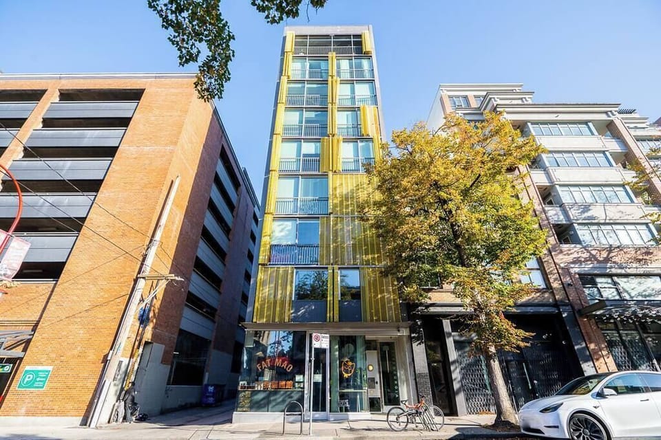 The outside of the Building.