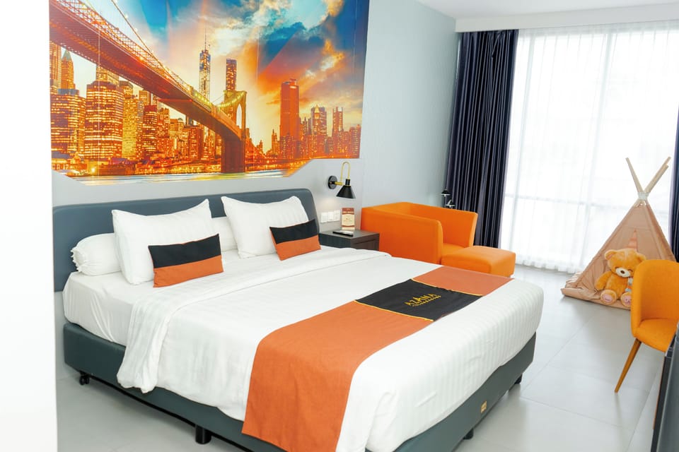 Family Double Room, 1 Bedroom | Premium bedding, desk, free WiFi