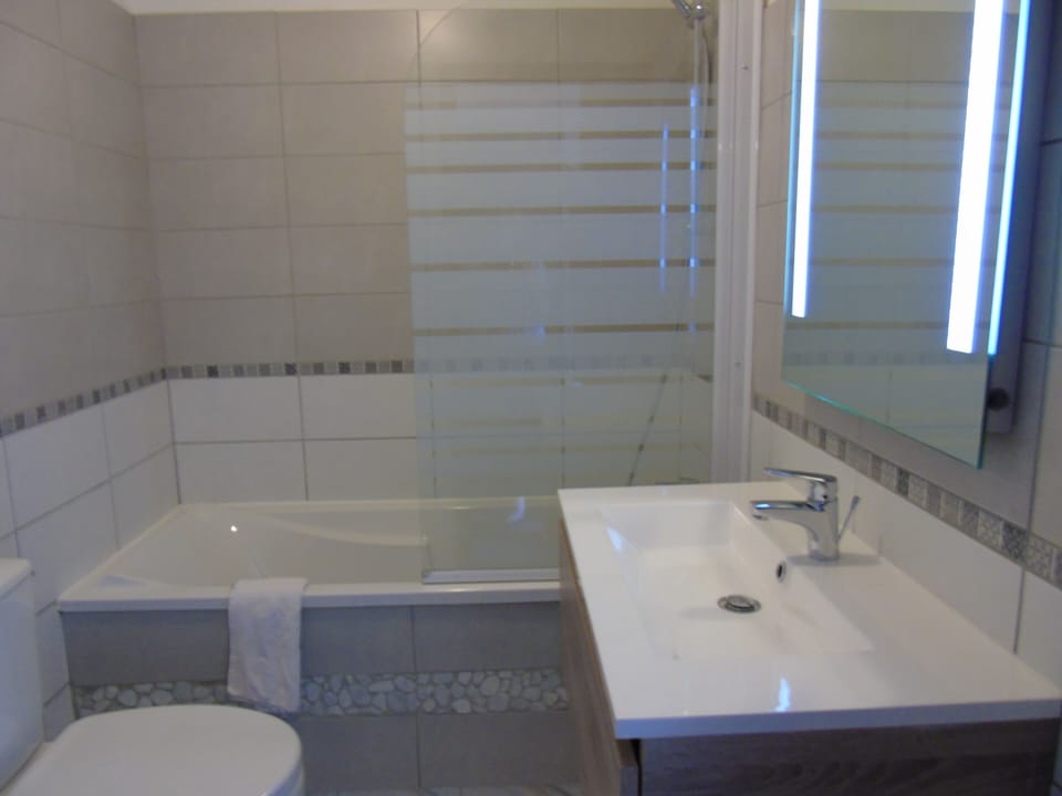 Classic Double Room | Bathroom | Free toiletries, hair dryer (on request), towels