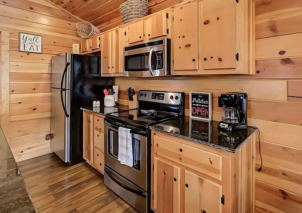 Open concept kitchen