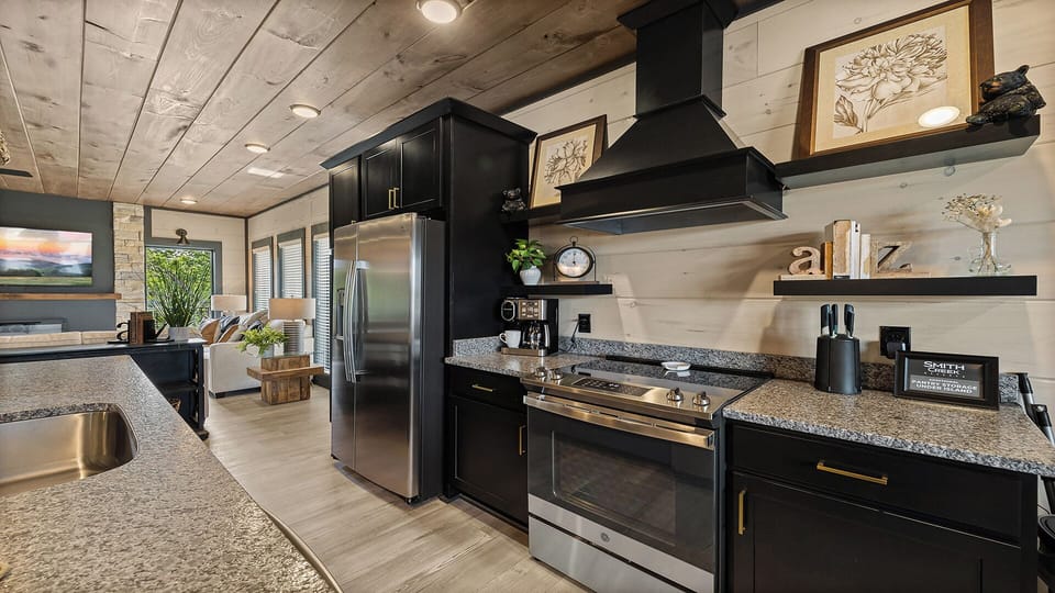 Fully Equipped Cabin Kitchen