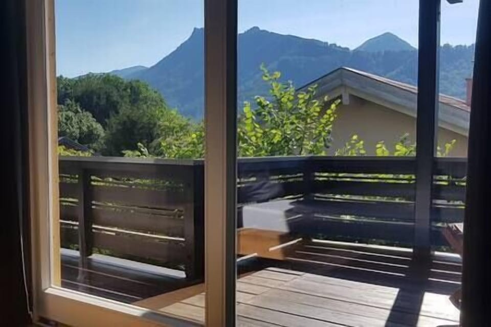 Ausblick auf Zeller Horn vom Westbalkon