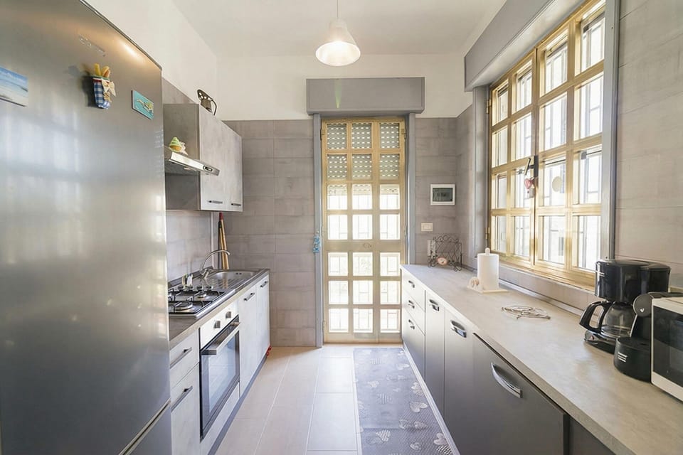 Standard Villa, Multiple Bedrooms (Villa Milon Near The Sea) | Private kitchen | Fridge, microwave, oven, stovetop