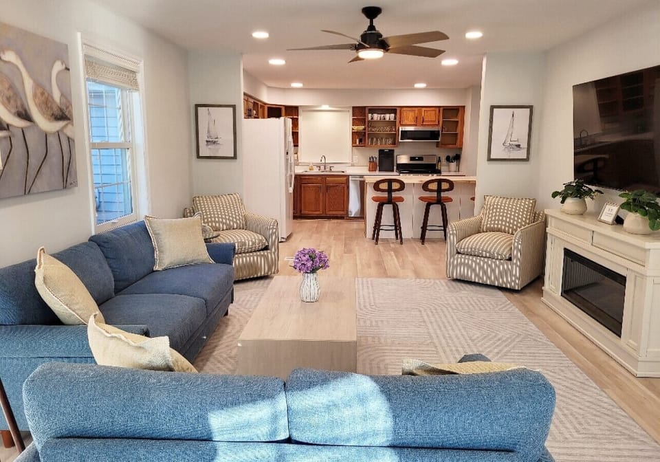 Open concept living room