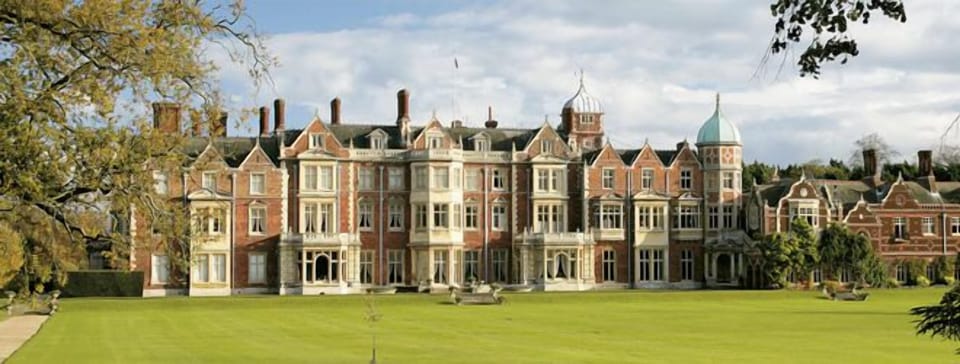 Sandringham House. Charles 111 country retreat and park.