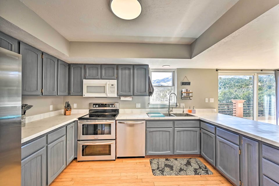 Whip up culinary magic in our fully equipped kitchen – where flavor meets fun!
