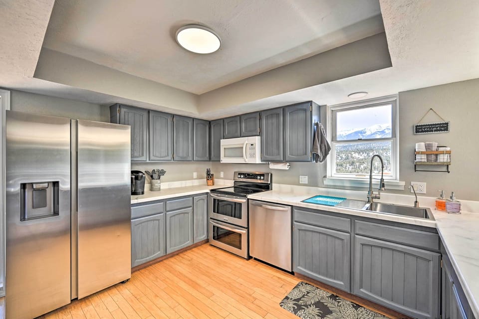 Whip up culinary magic in our full kitchen!