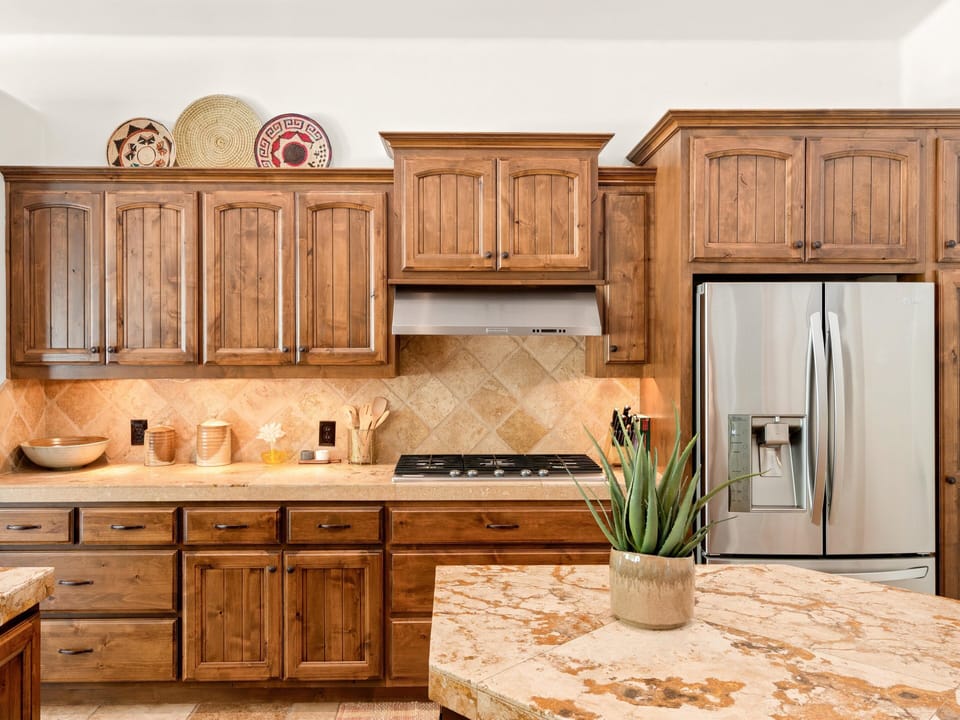 Fully equipped kitchen